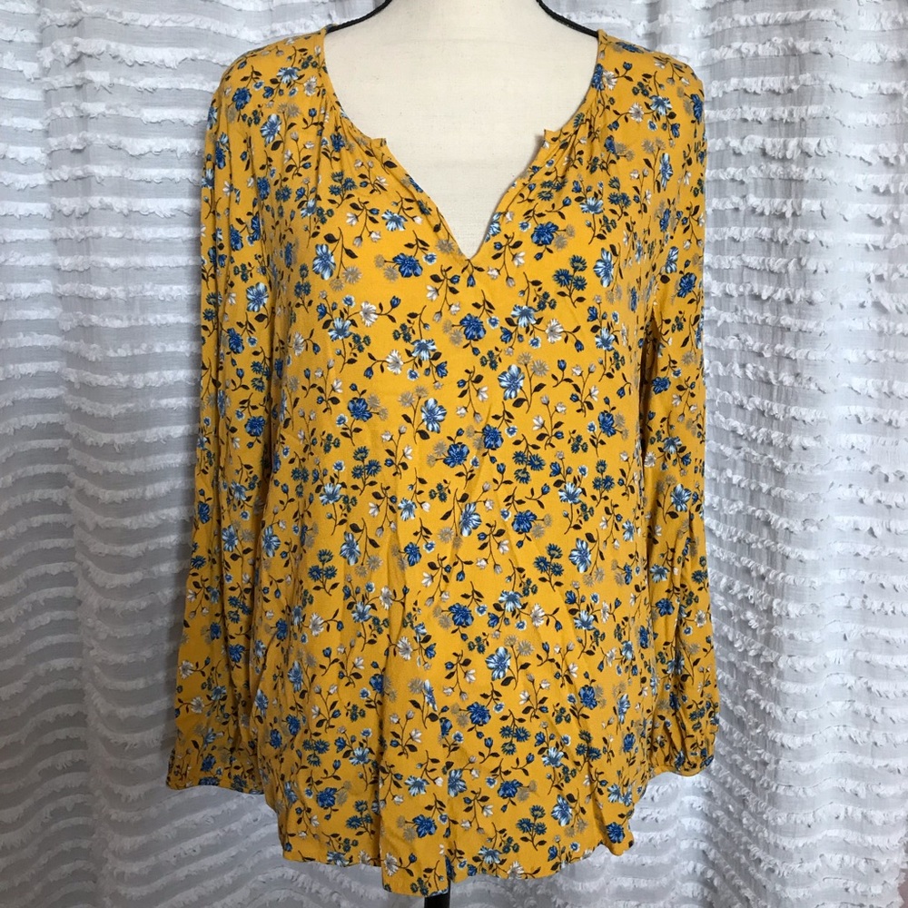 Old Navy, Large, yellow blouse